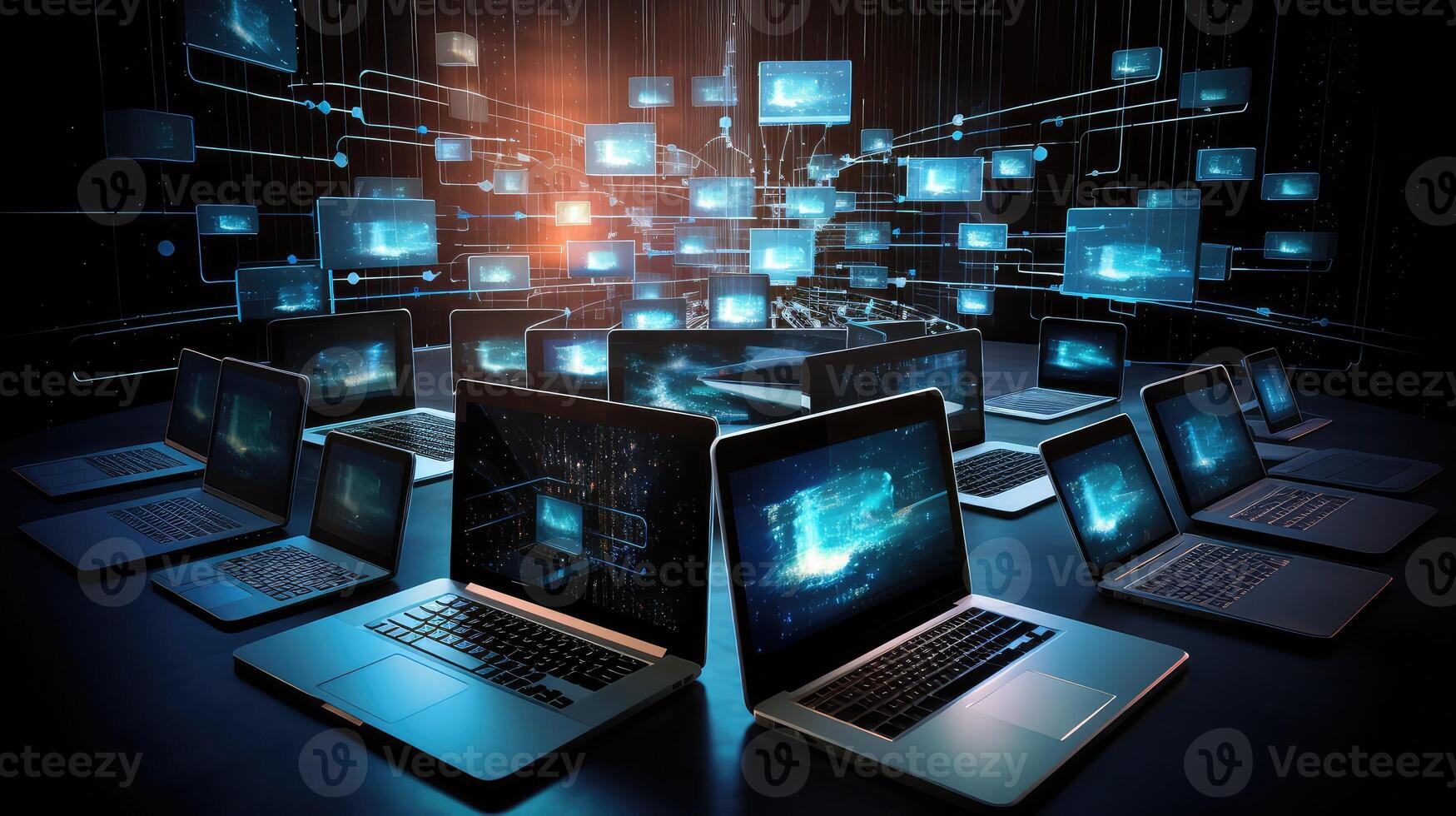 ecosystem technology data pattern photo