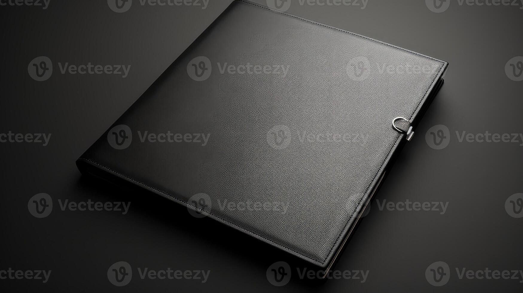 leather blank binder book photo