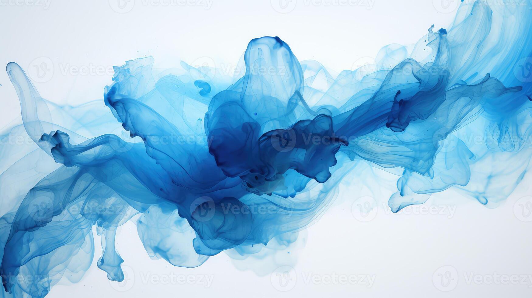 movement blue smear photo