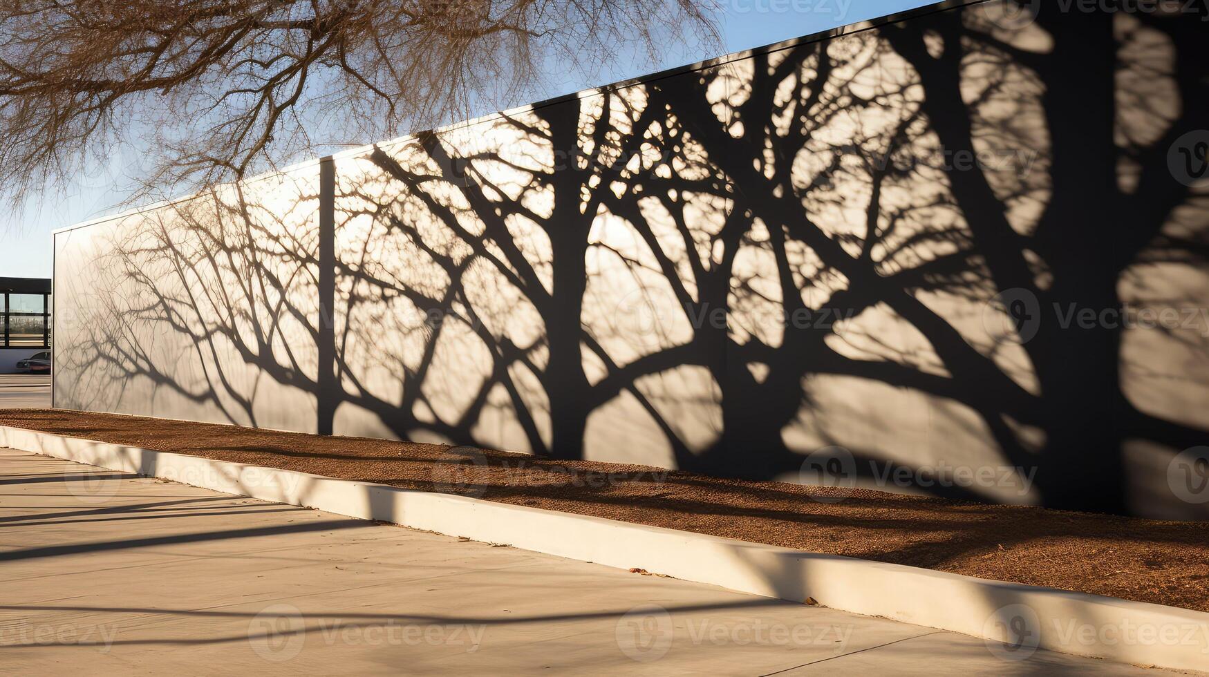 nature tree shadow photo