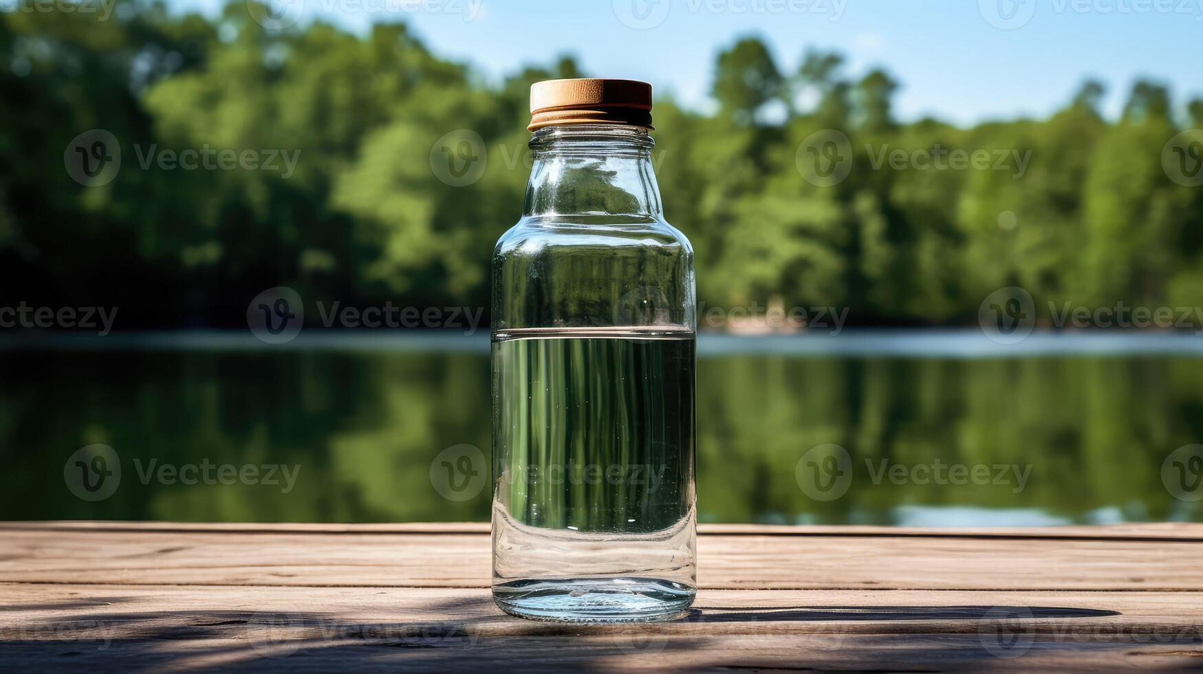 glass blank water bottle photo