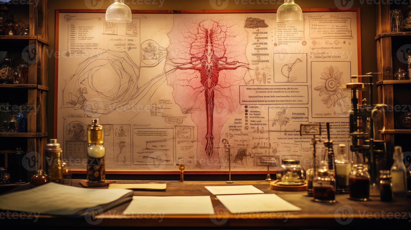 diagrams macro doctor office photo