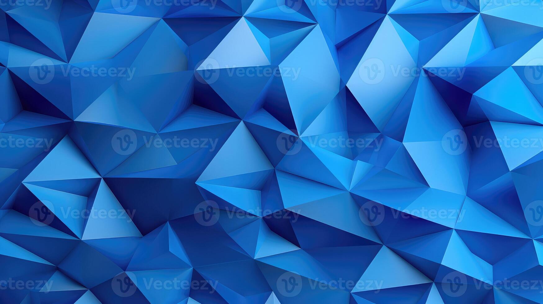 dynamic triangles background blue photo