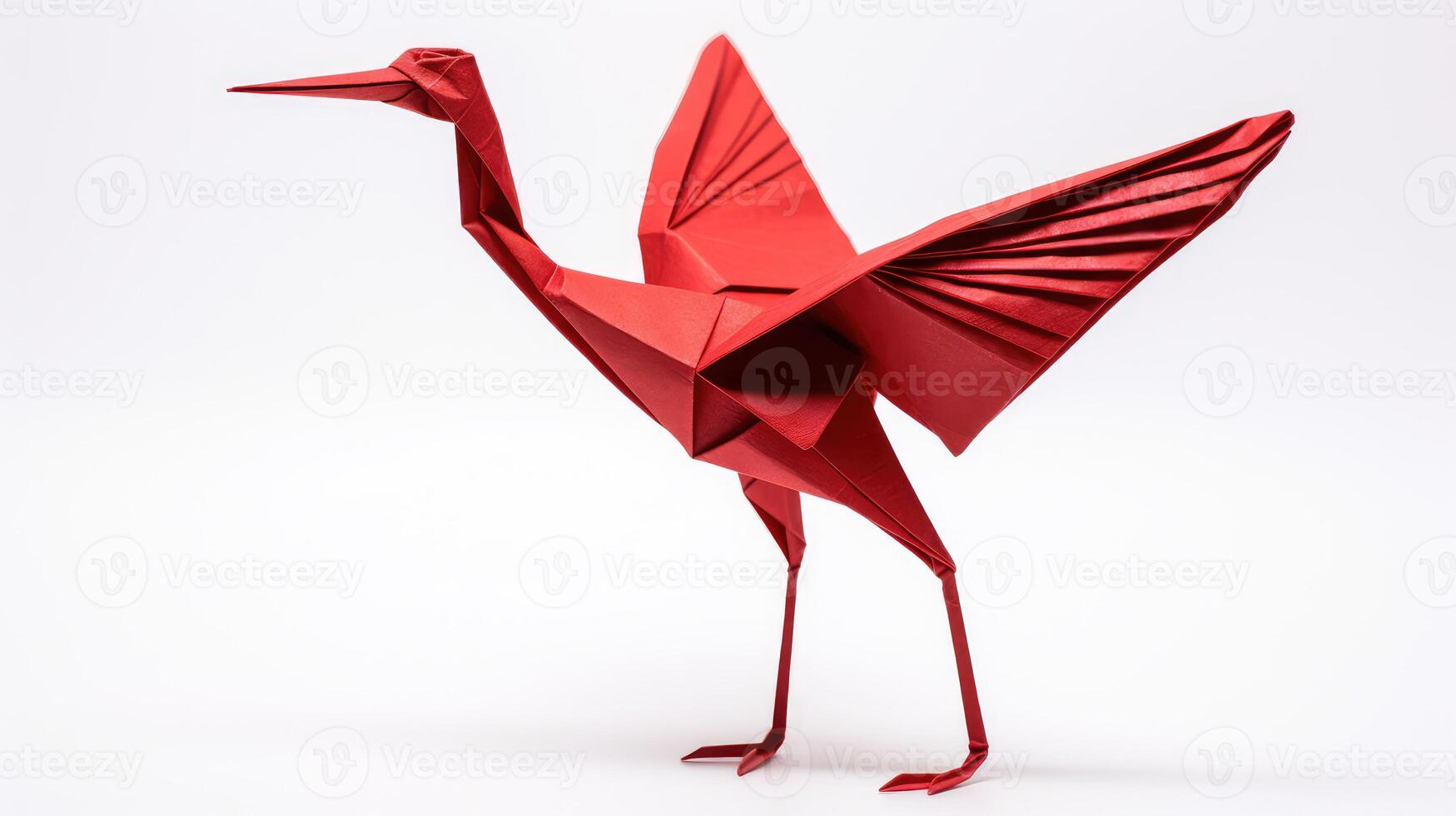 precision origami red photo