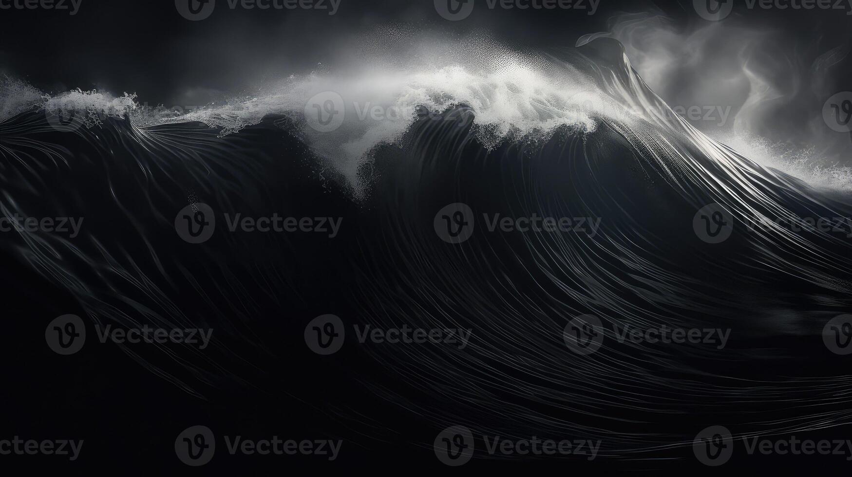 energy black wave background photo