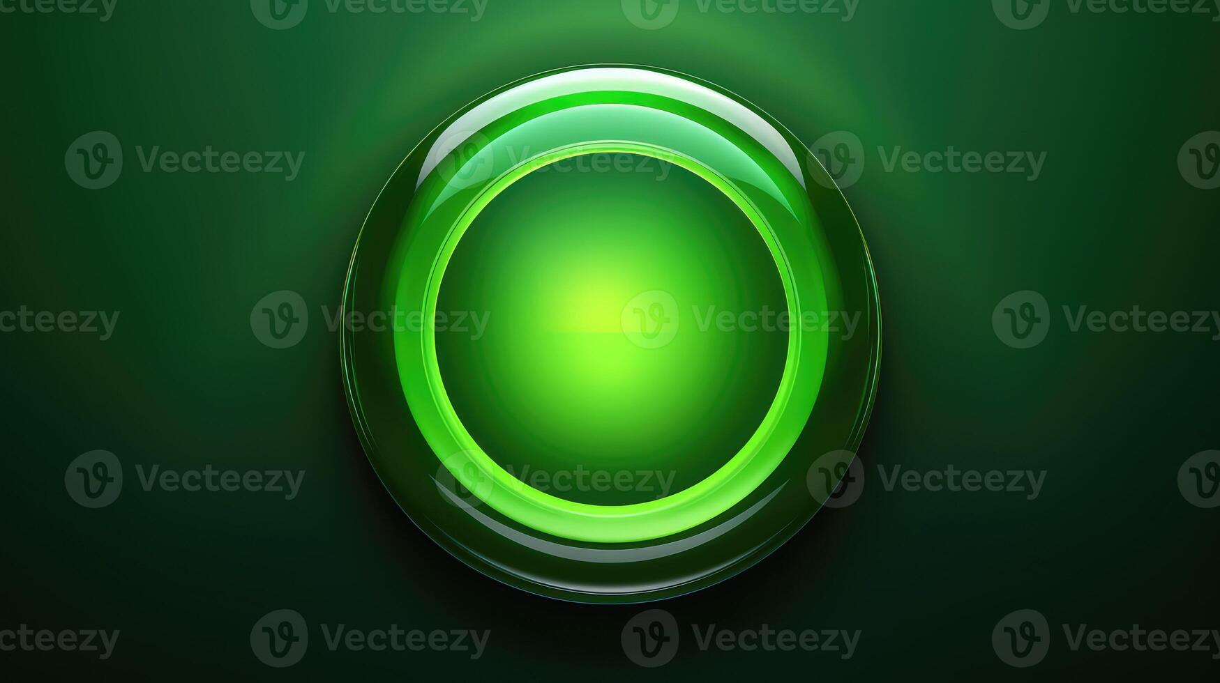 shadow green web button photo