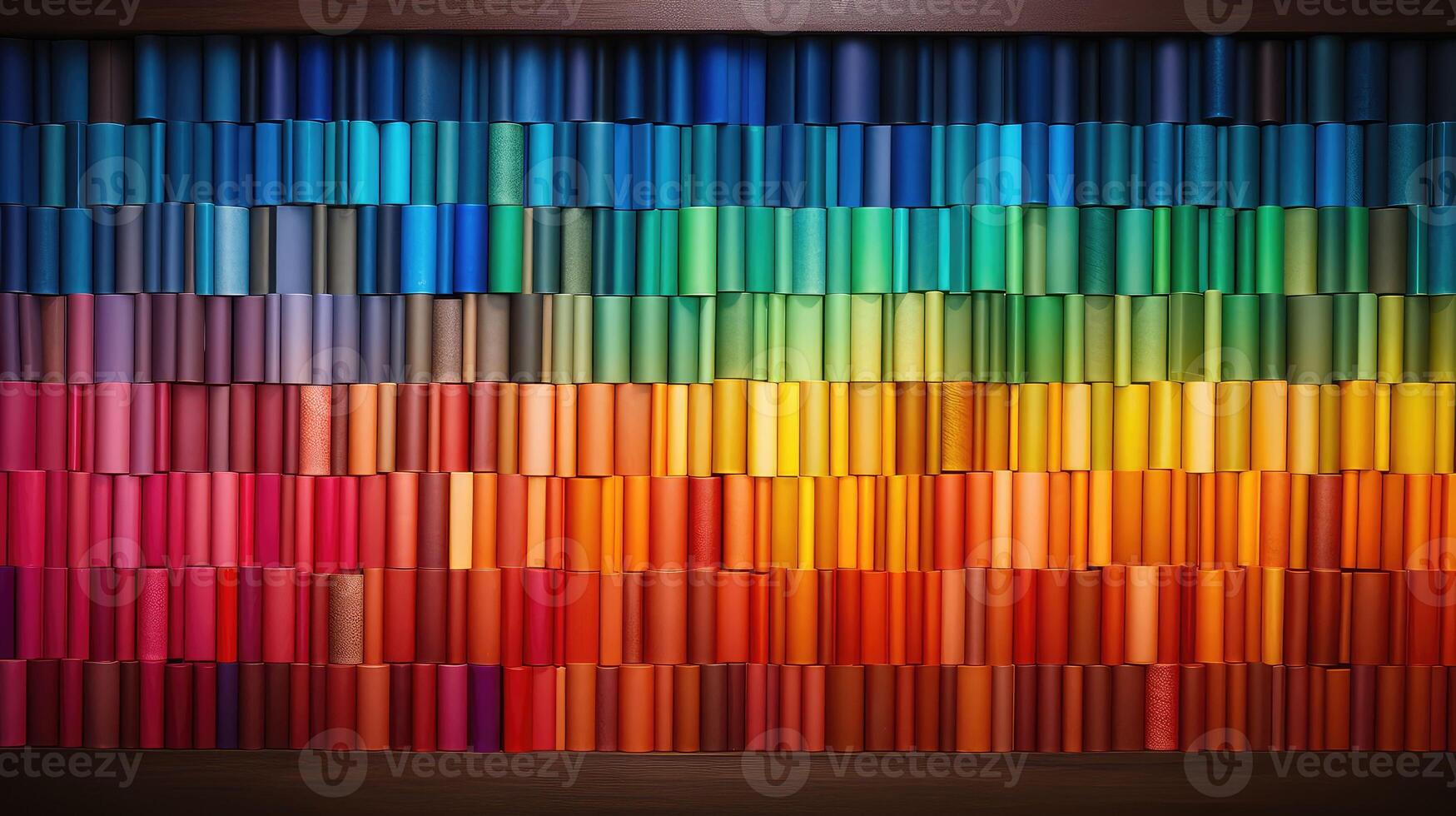 helf books rainbow photo
