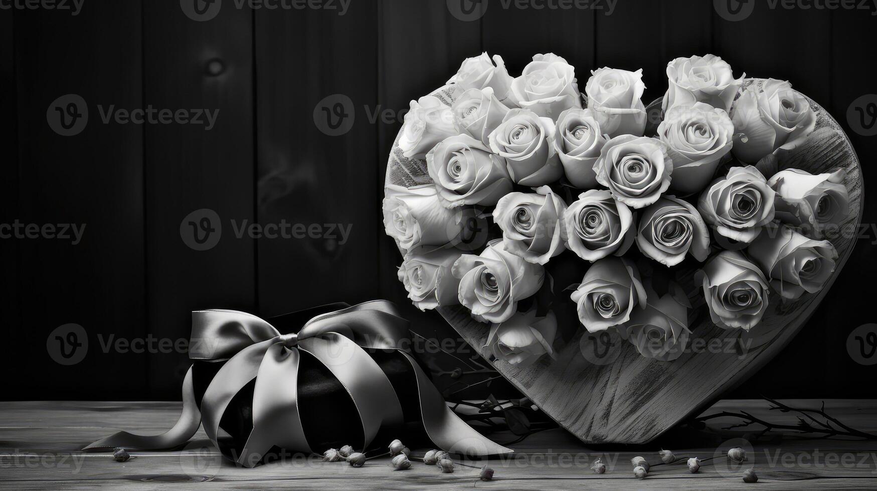 photo valentine black and white