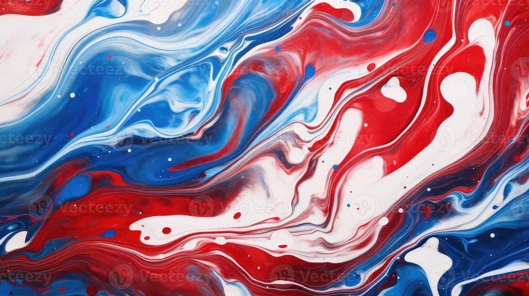 movement red white and blue abstract photo