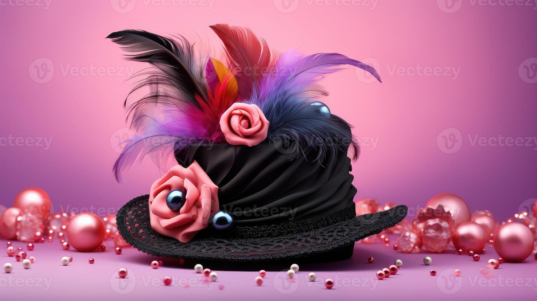 black cupcake background photo