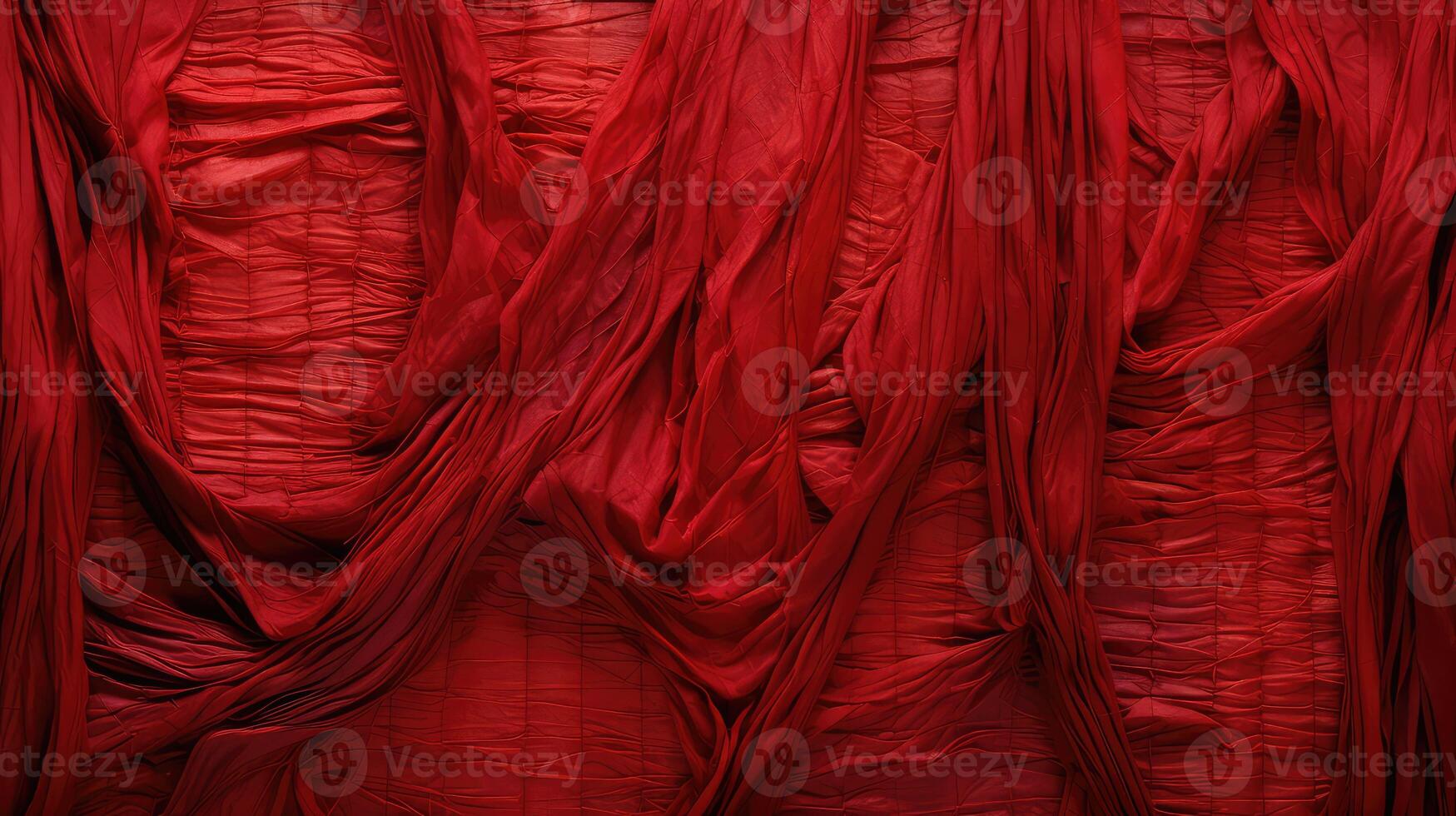weaving red art photo