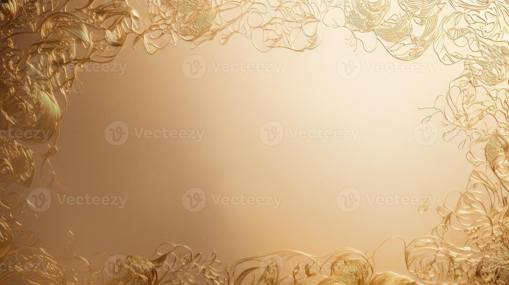 design smooth gold foil background photo
