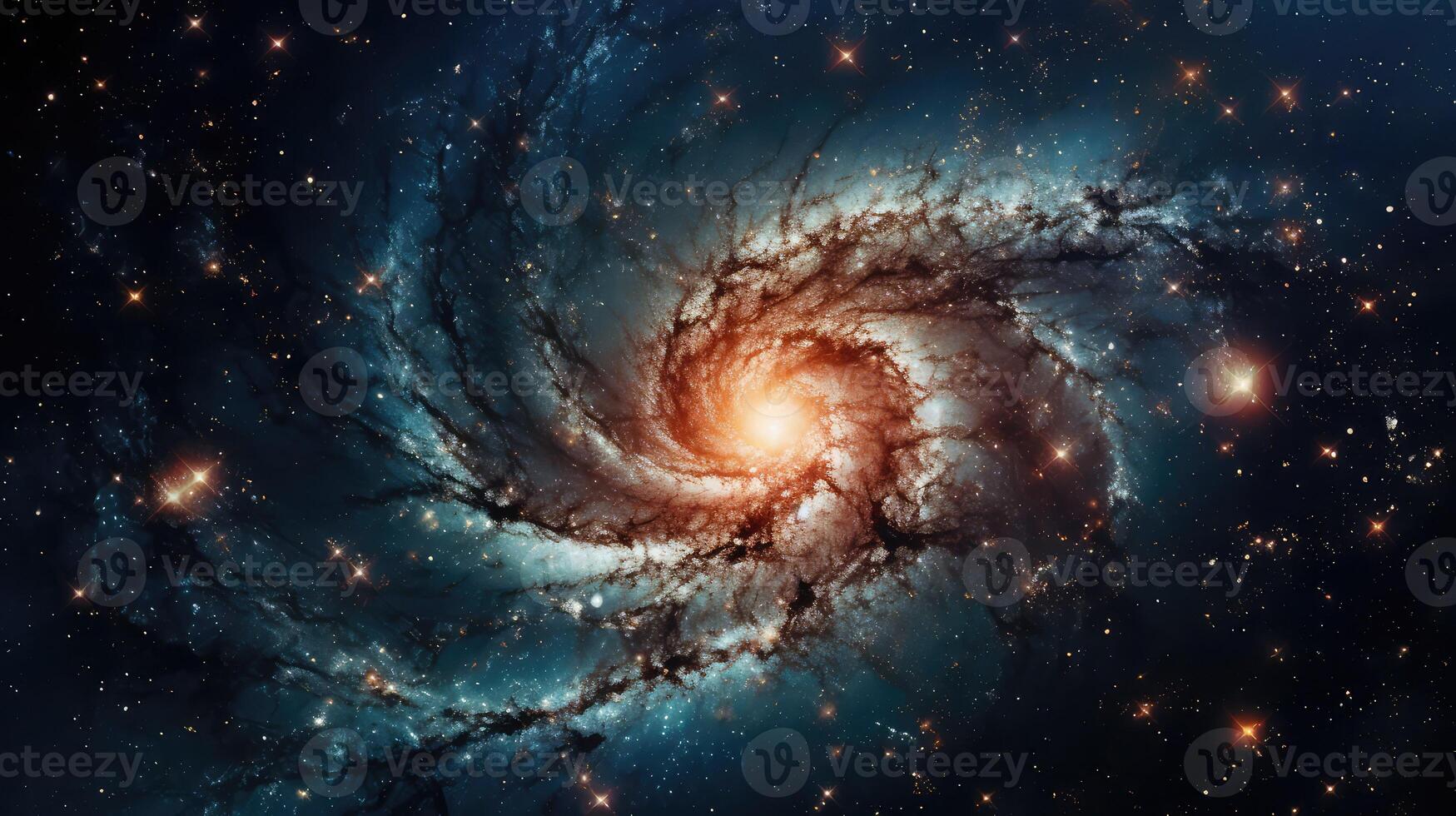 cosmic spiral texture photo