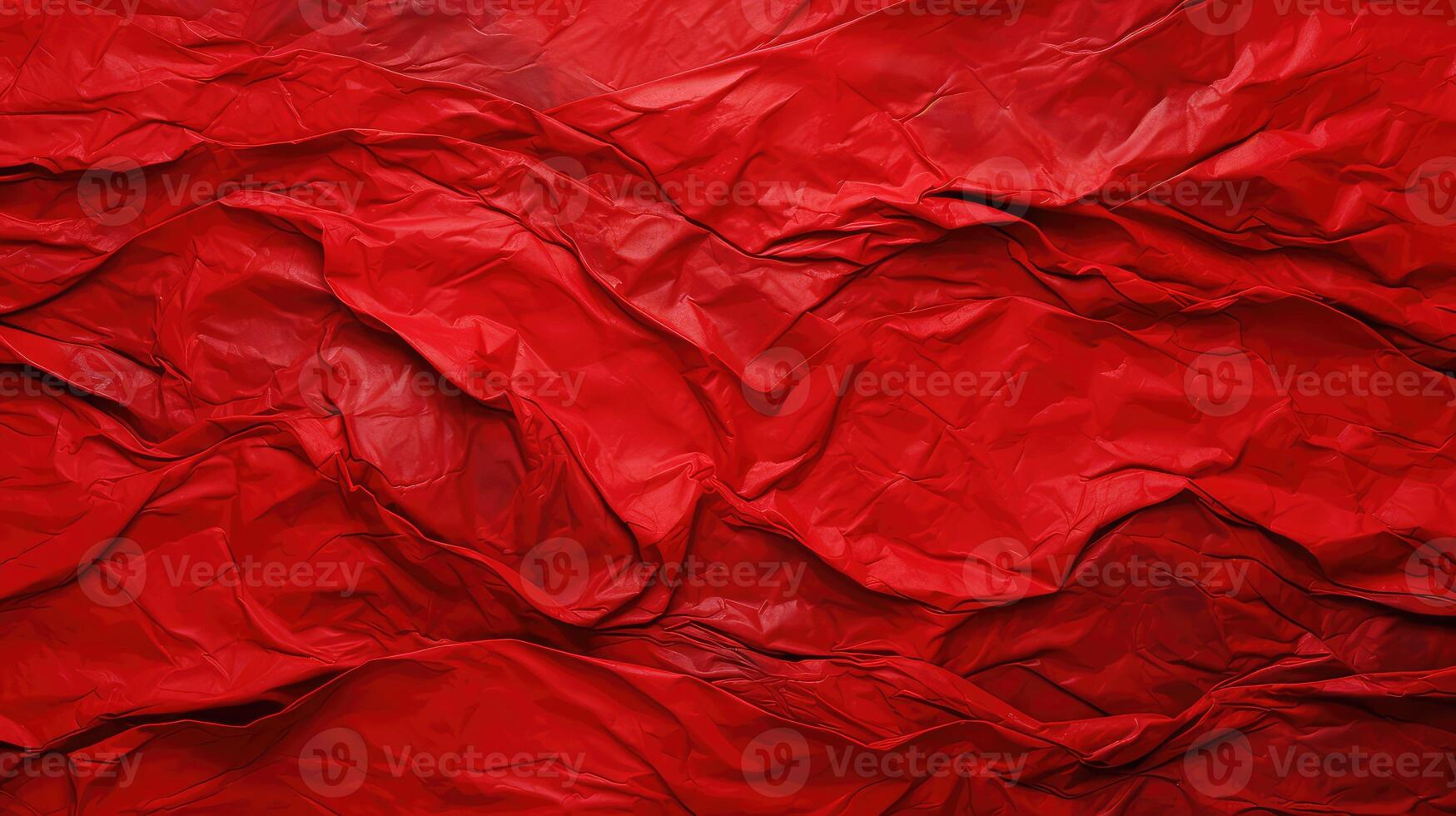 wrinkled red texture background photo
