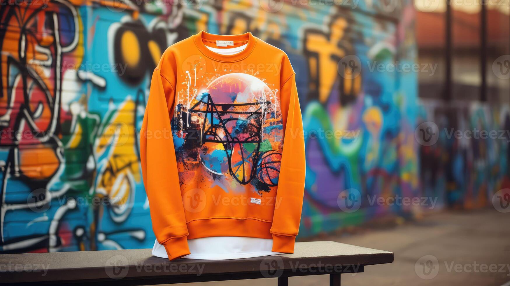 basketball black sweatshirt mockup photo