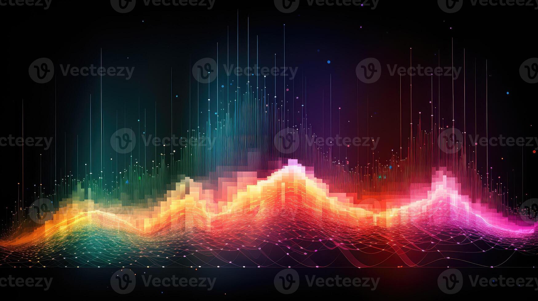 complexity big data wave pattern photo