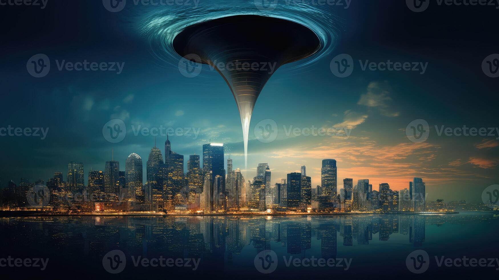 twister water funnel photo