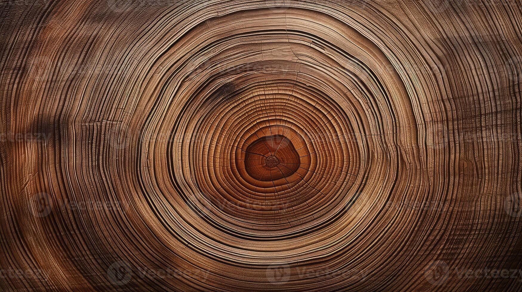 varnished tree rings texture photo