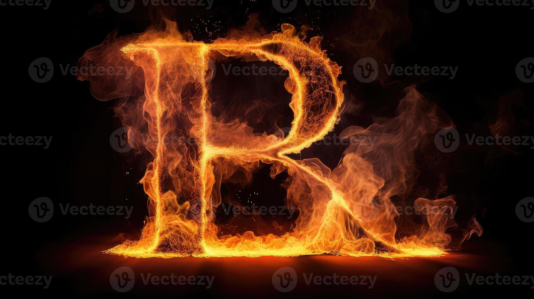 flames fire font photo