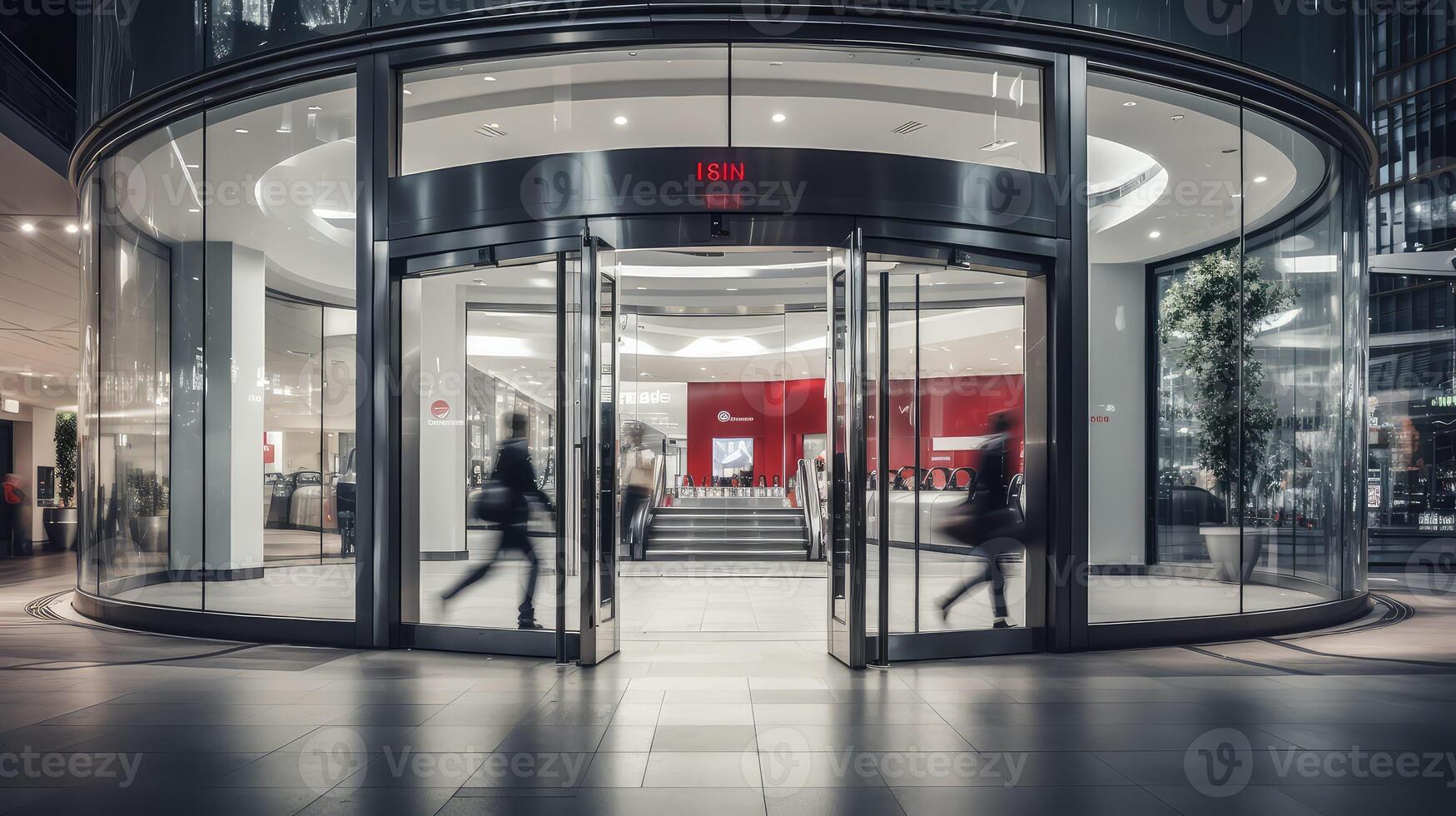 entrance automatic door photo