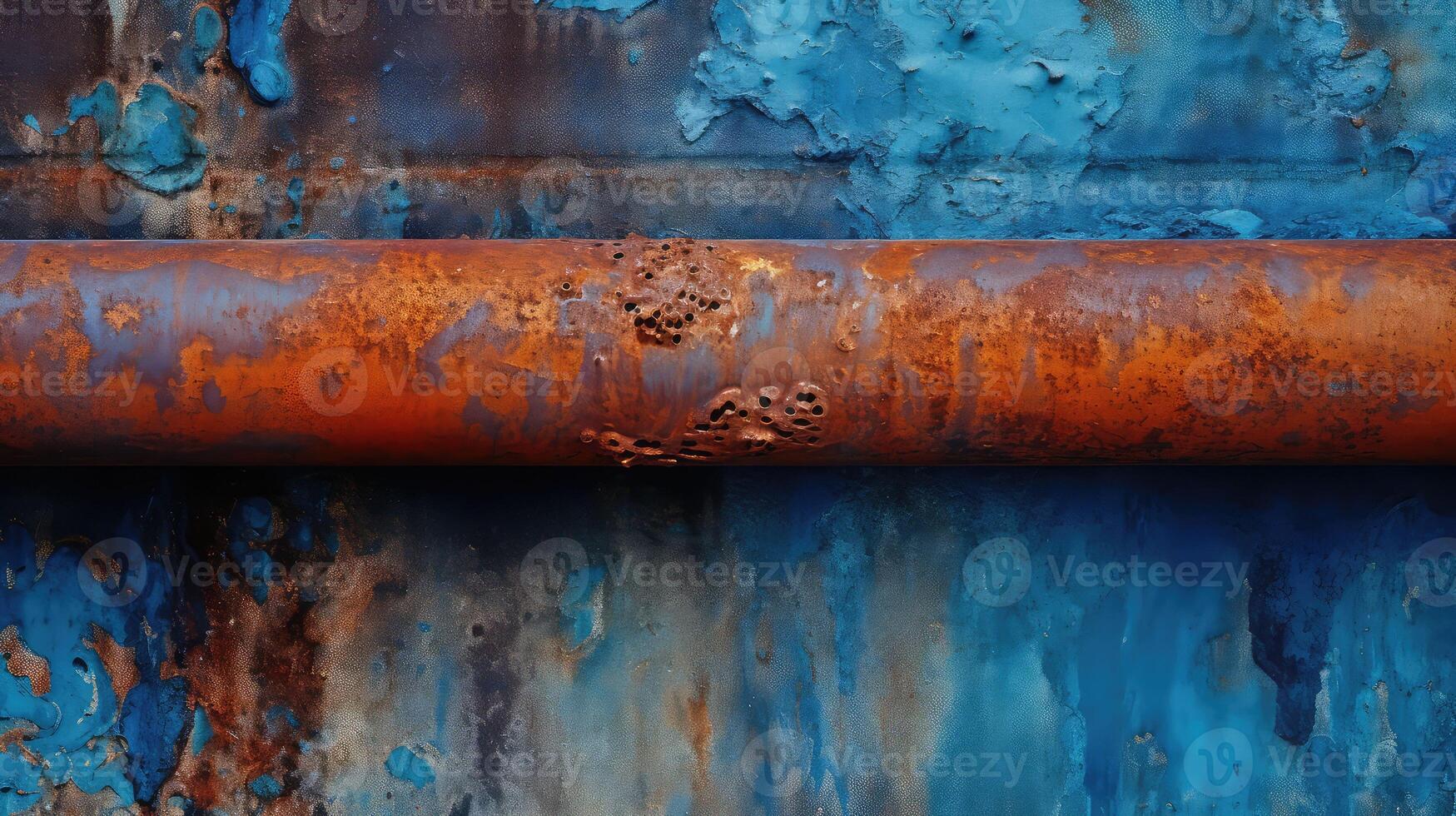 streaks blue rust texture photo