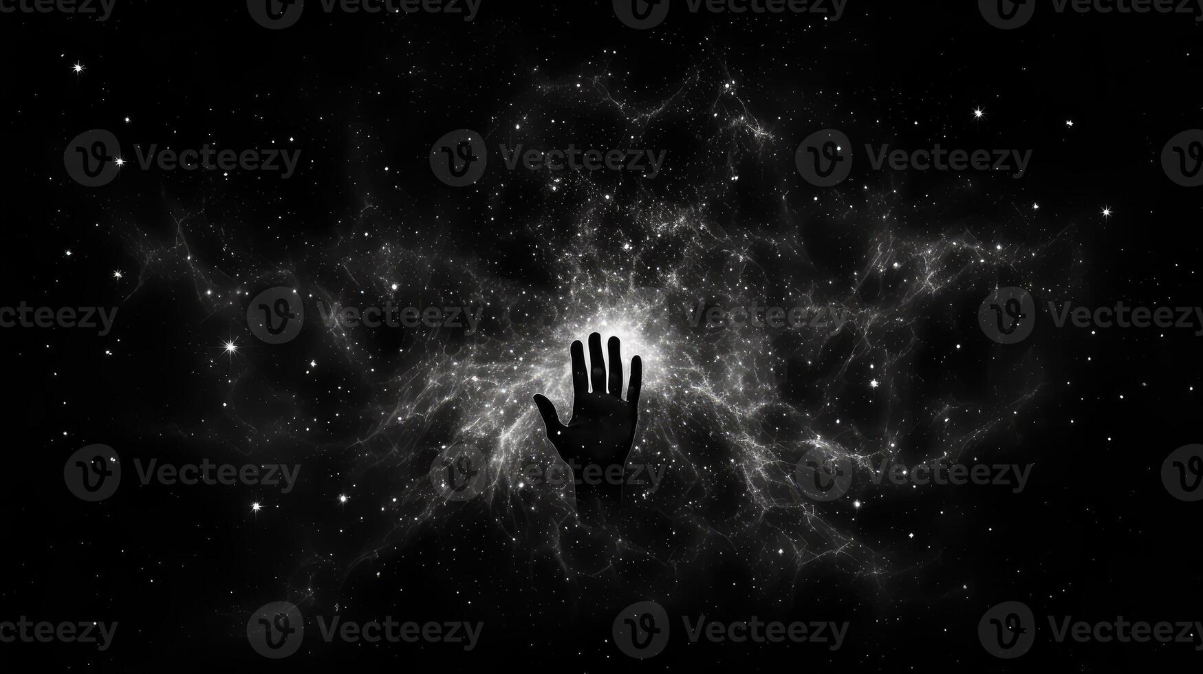 universe black and white social media journalism photo
