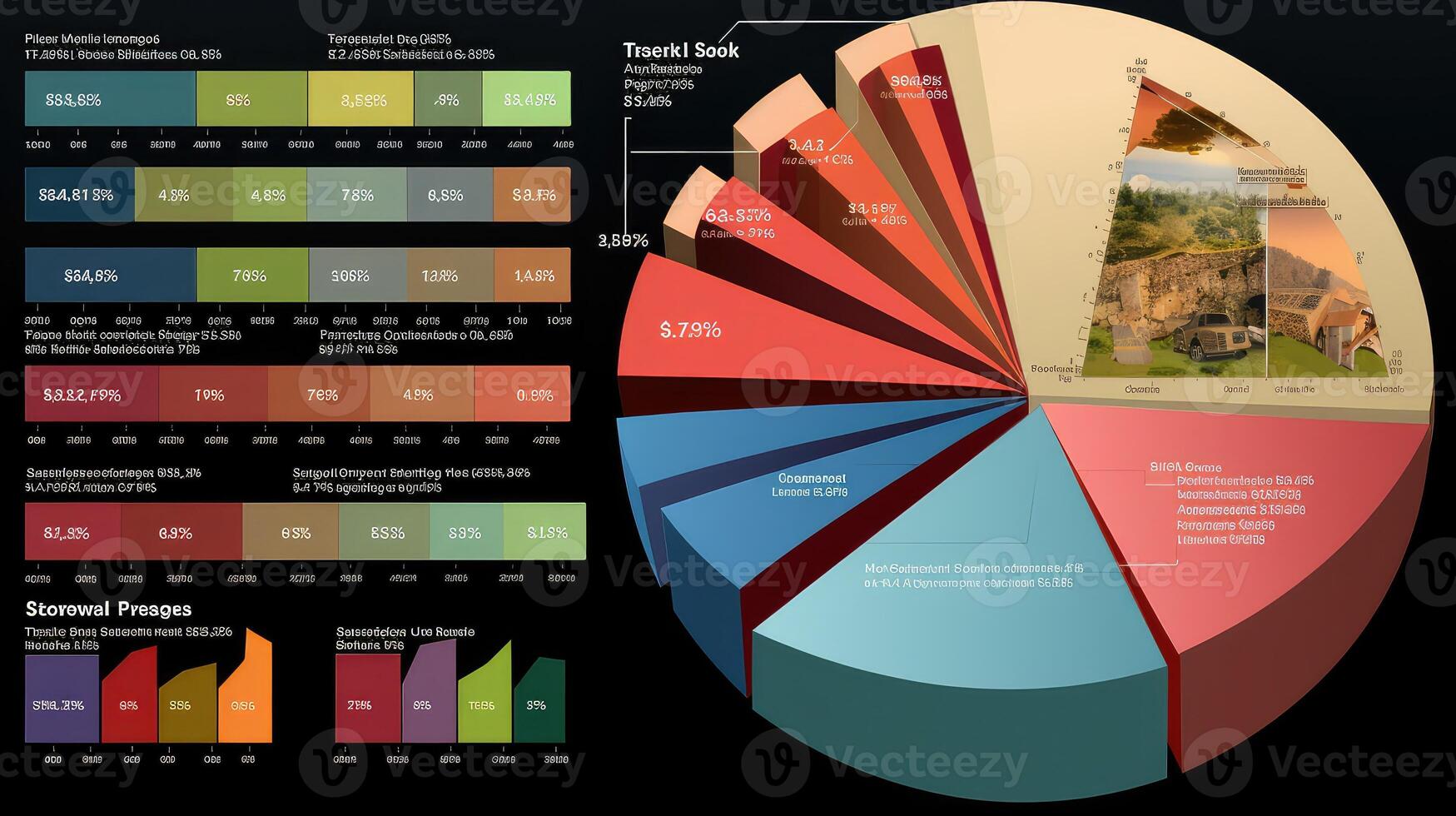 budget data charts and graphs photo