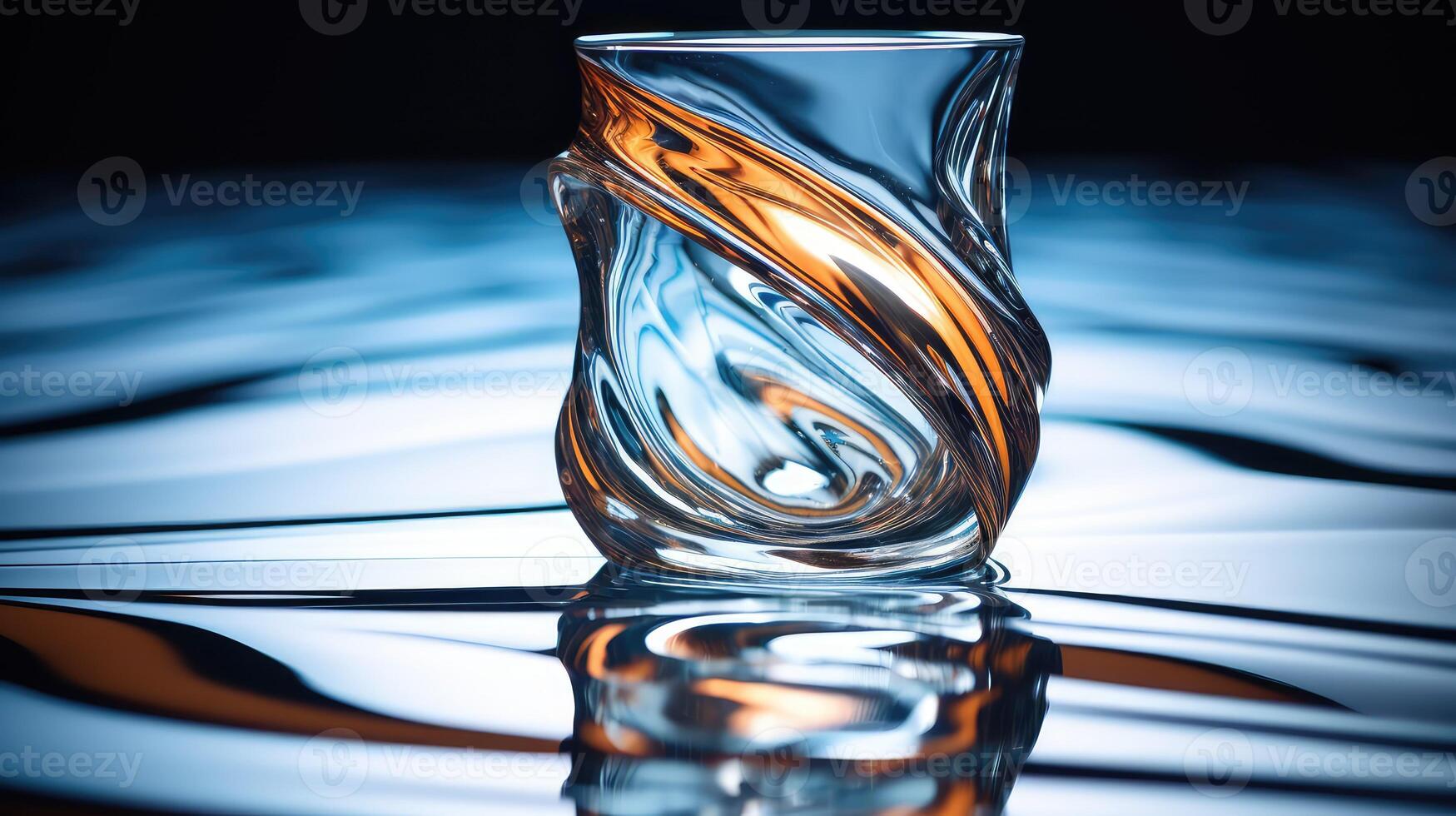 light abstract glass background photo