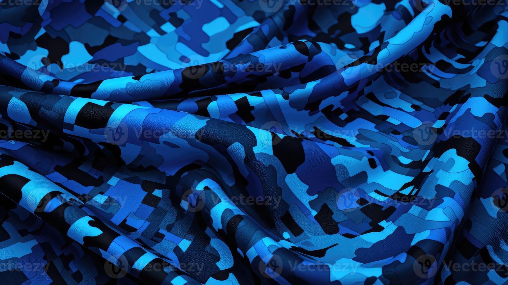 design blue digital camo photo