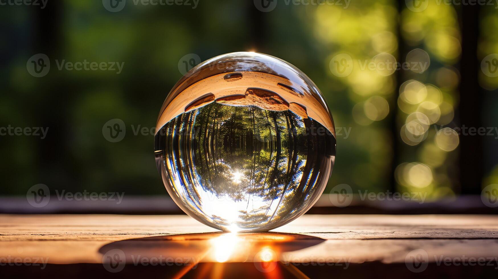 contrast glass sphere transparent photo