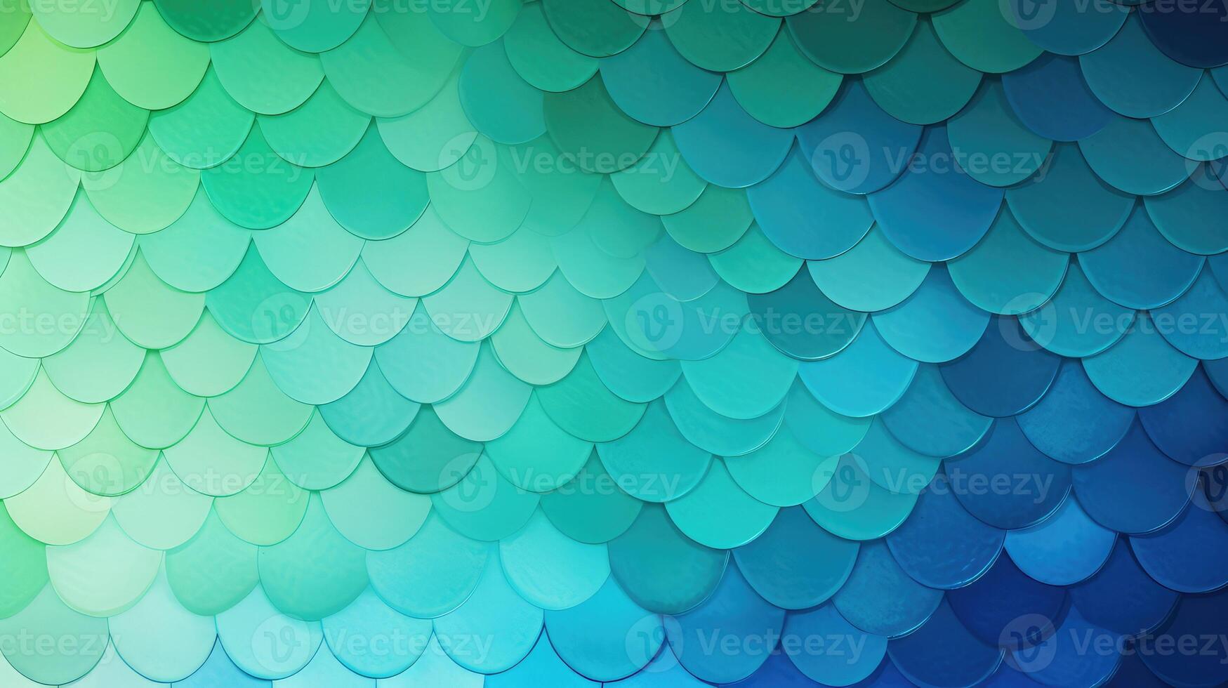 depth blue to green background photo
