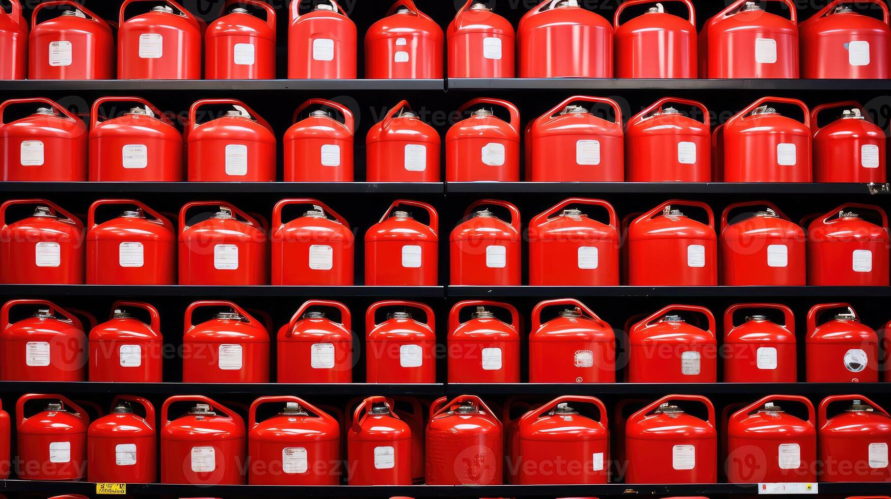storage red gas can photo