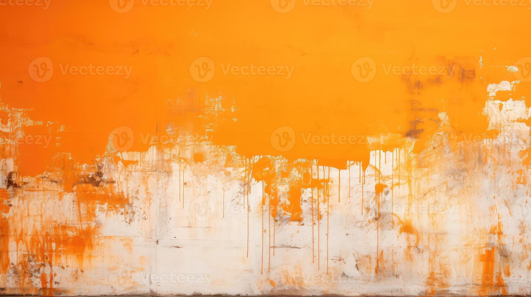 vibrant orange brush stroke photo