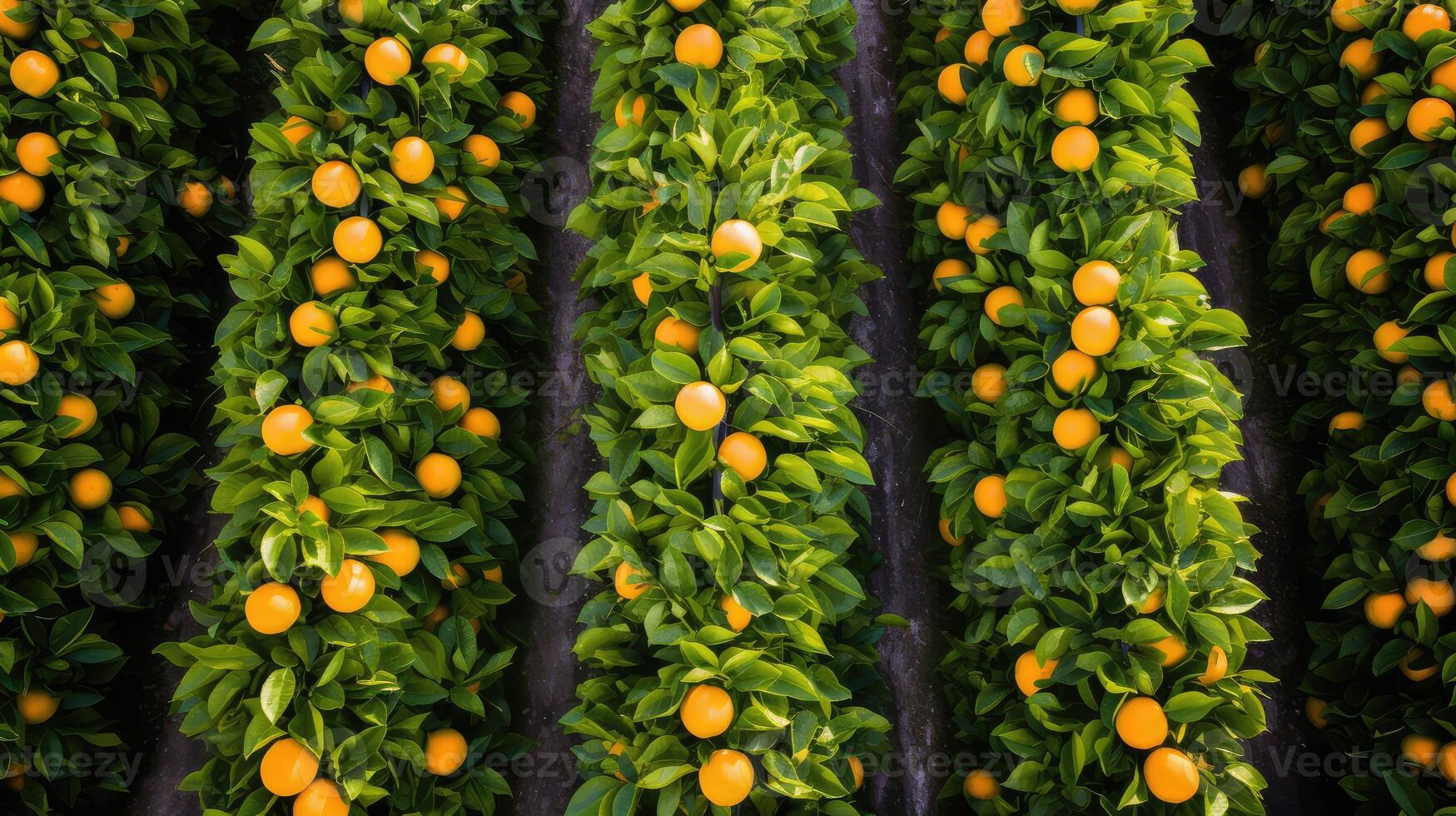 s oranges on tree photo