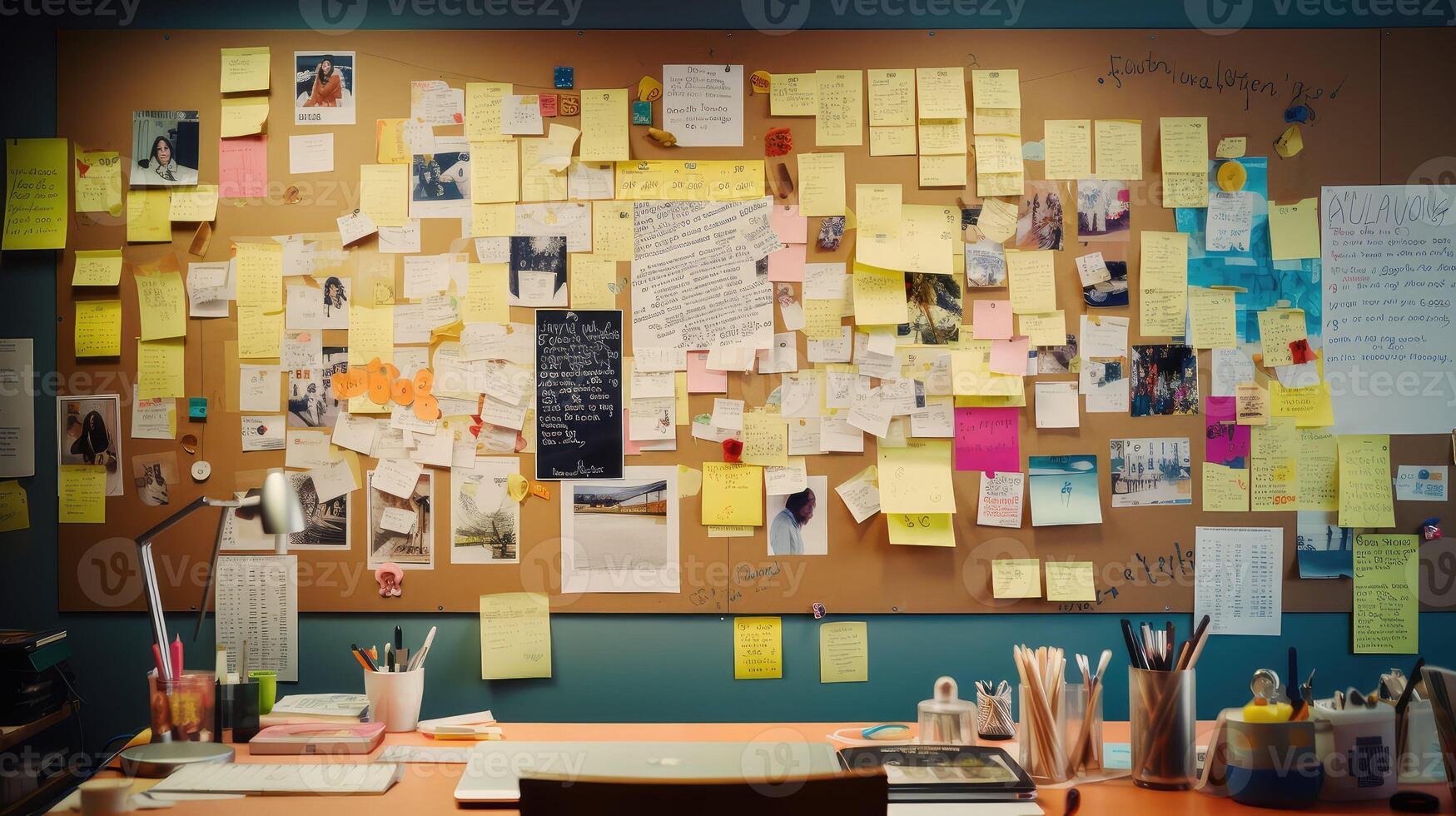 deadlines bulletin board office photo