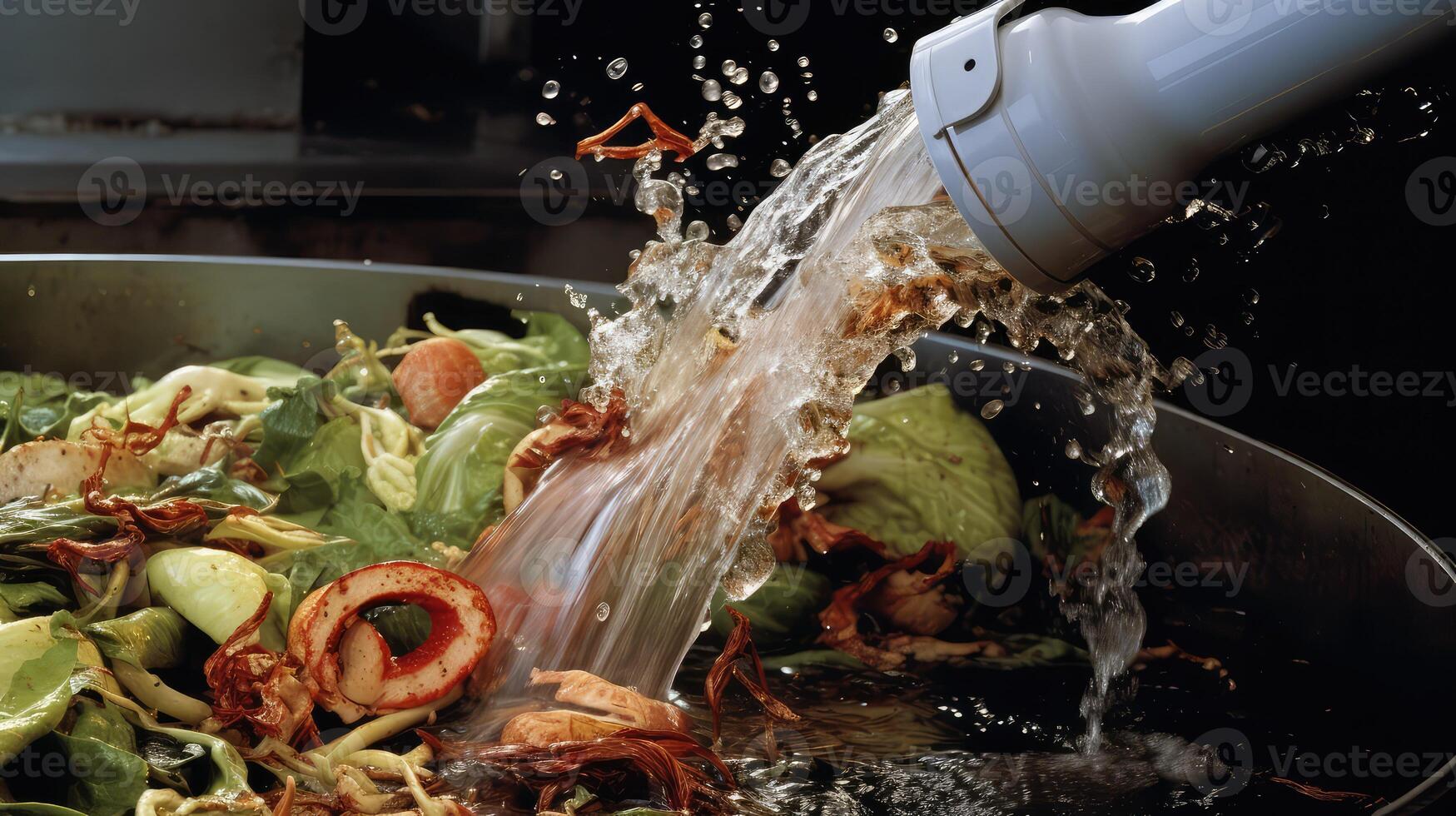 unit kitchen garbage disposal photo