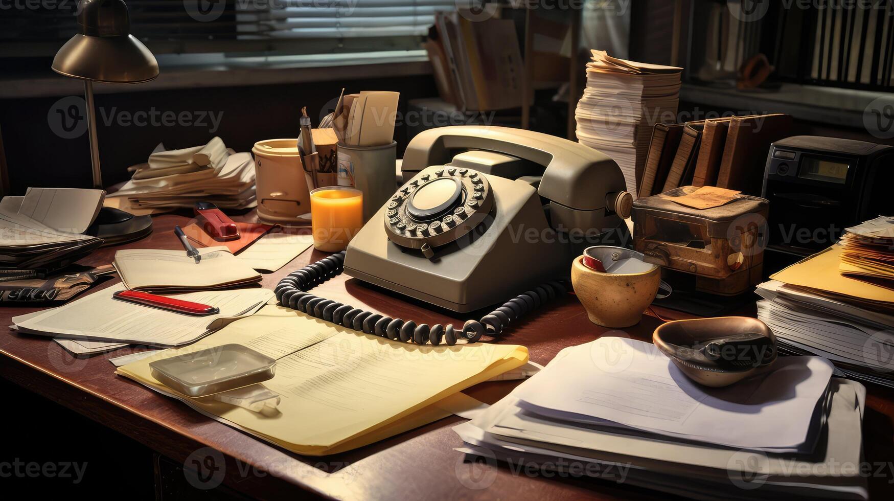communication desk telephone photo