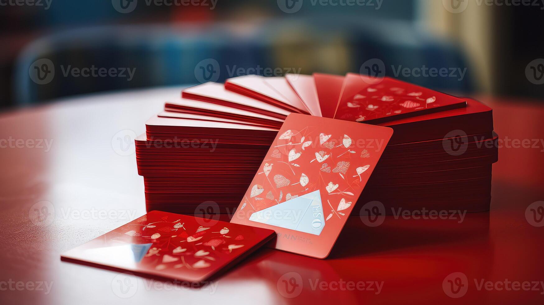 unique gift card red photo