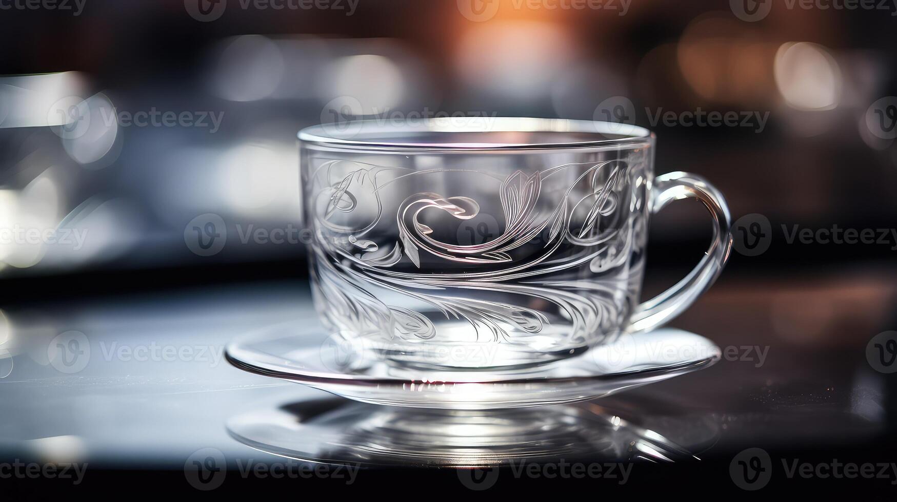 surface glass tea cup photo