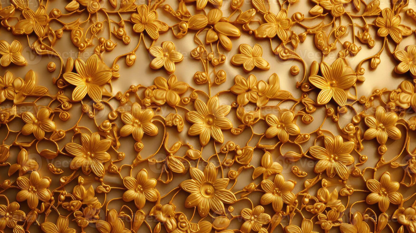 texture gold damask background photo