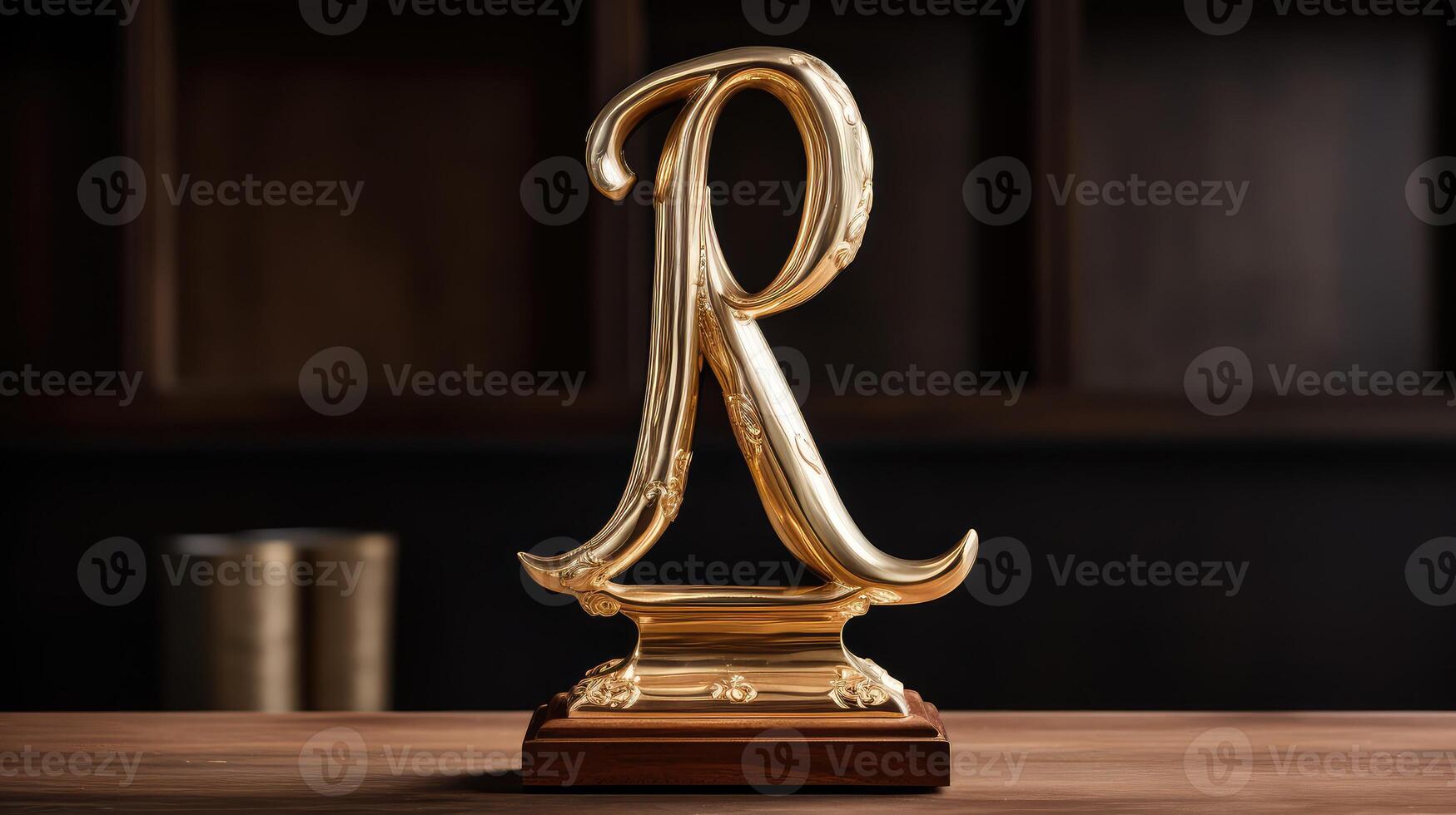 stunning gold alphabet cursive photo
