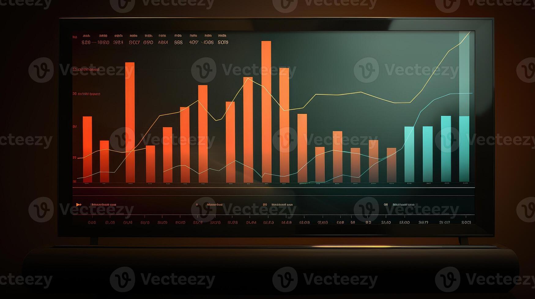hover data bar graph photo