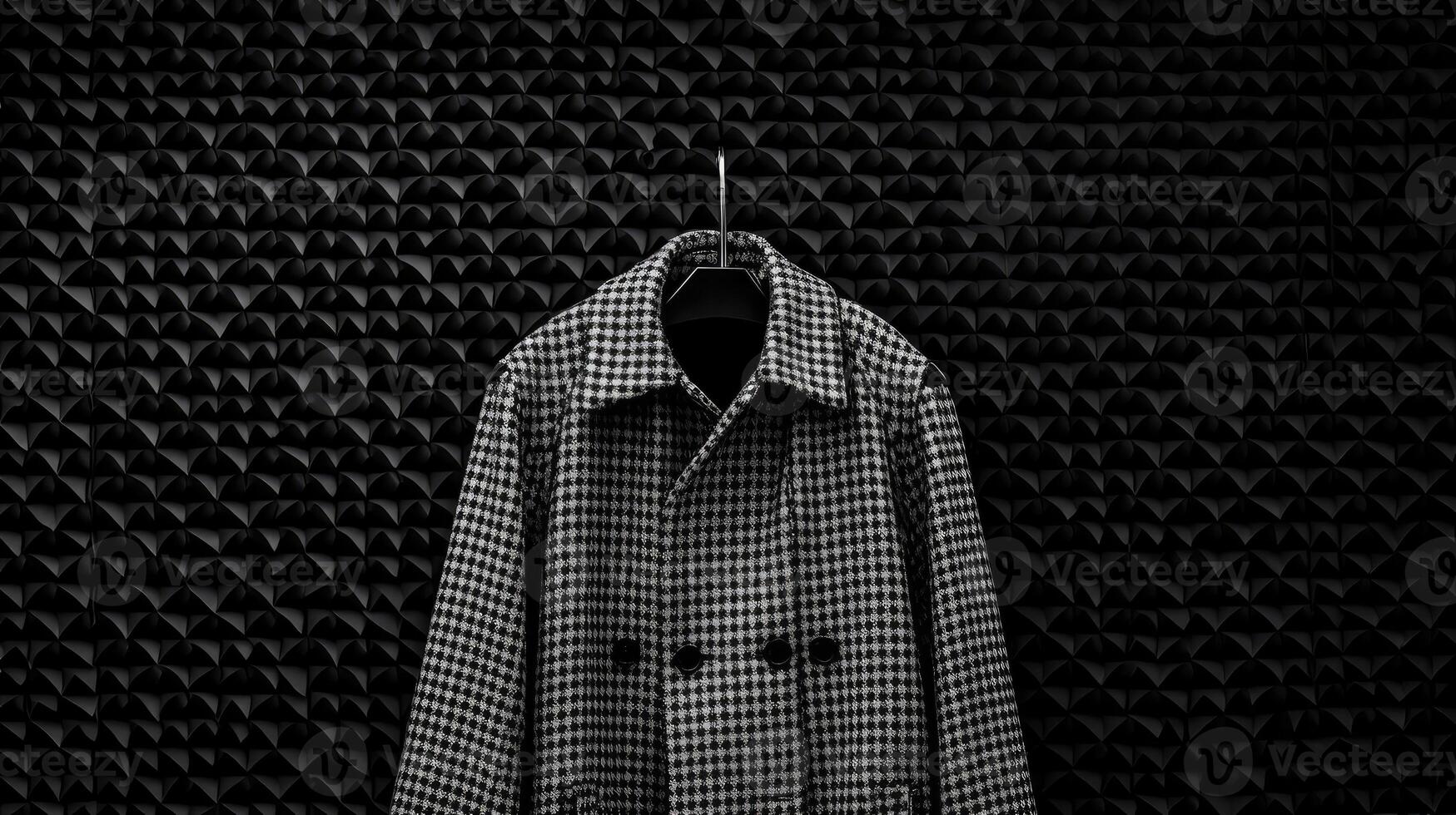 chic black gray pattern photo