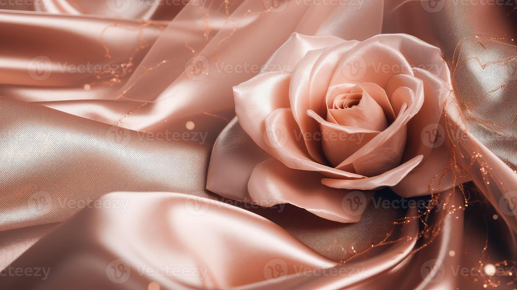 metallic elegant rose gold background photo