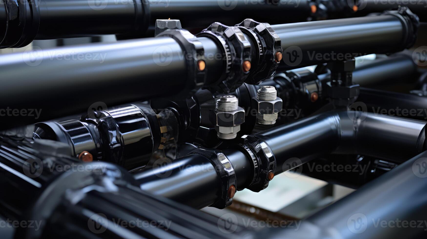 network black iron pipe photo