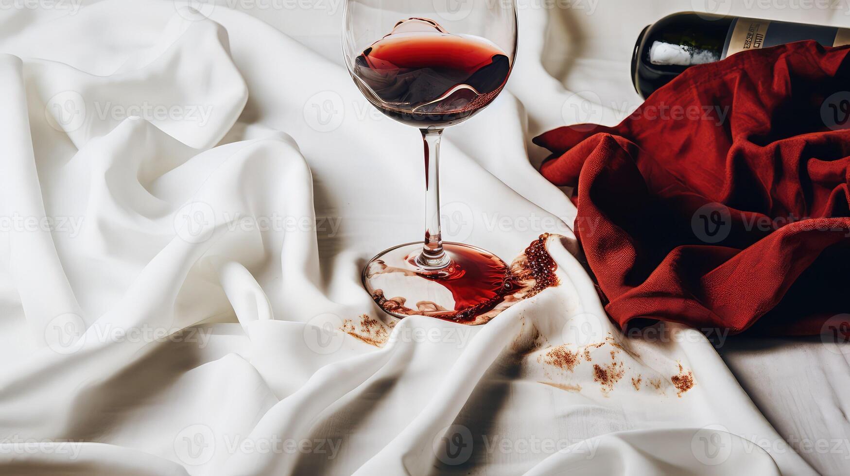 contrast spilled wine photo