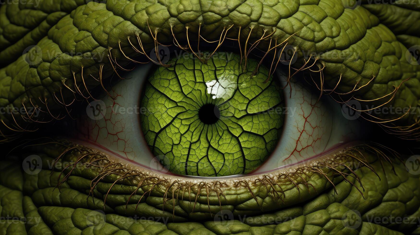 creature monster leaf photo