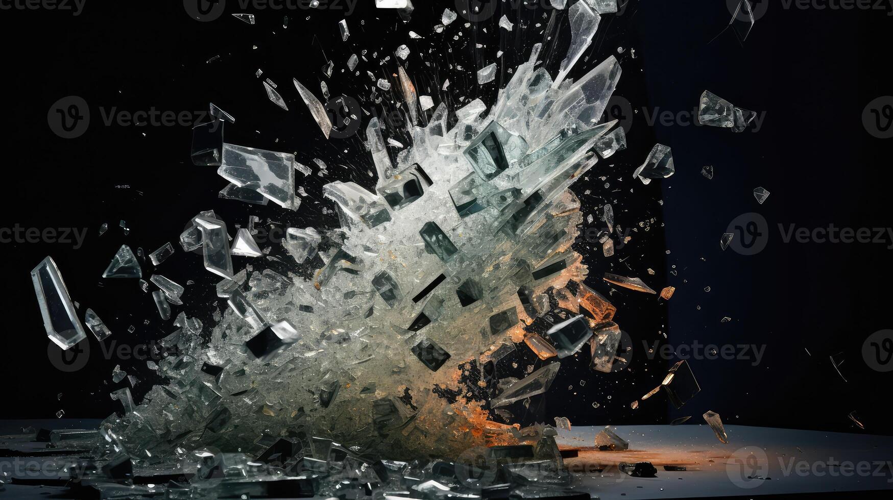 chaos glass breaking photo