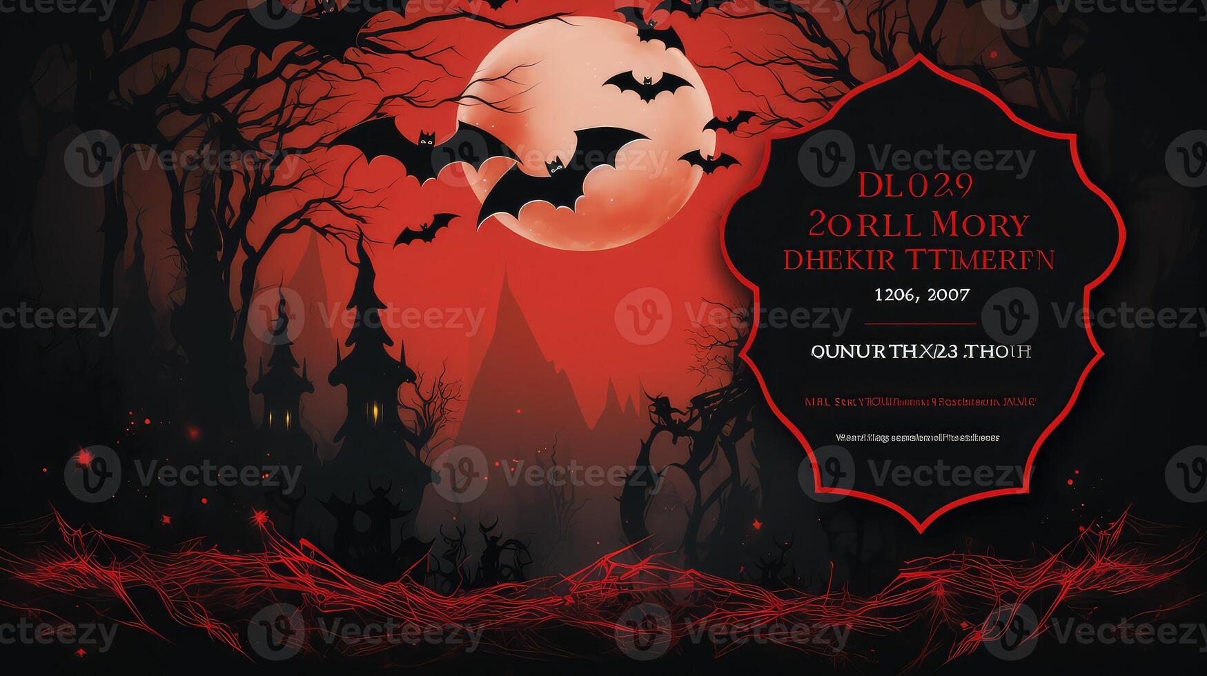 flyer sparkle black background photo