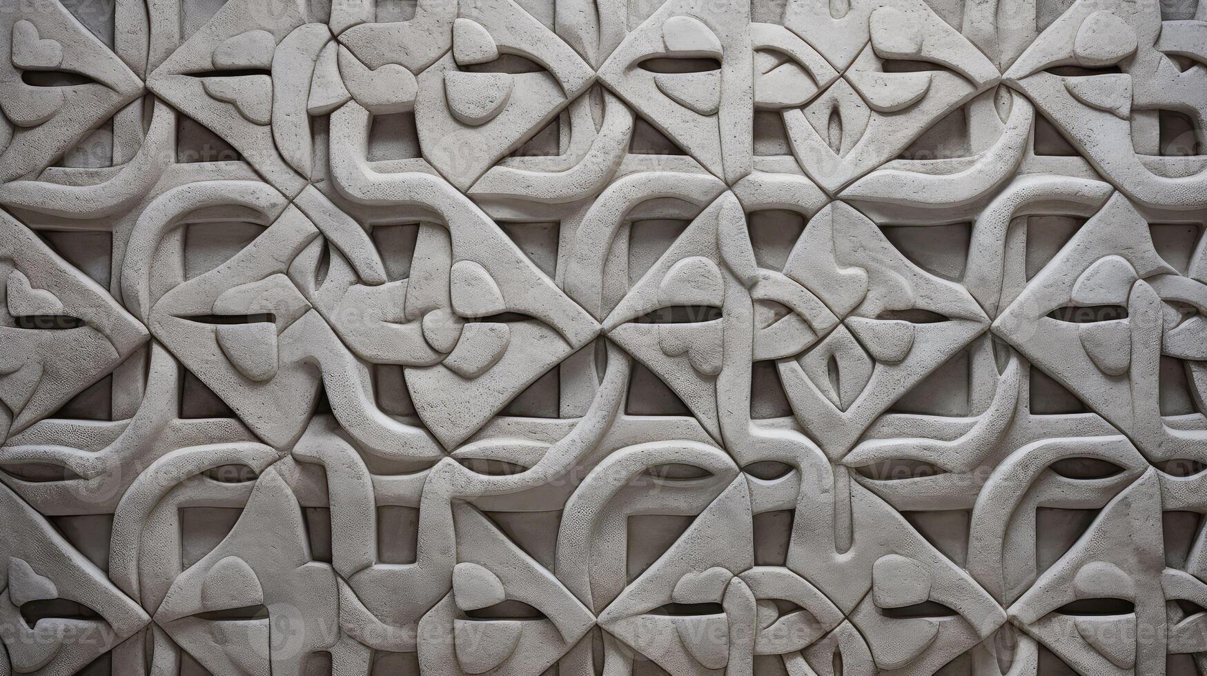 patterns cement block wall photo